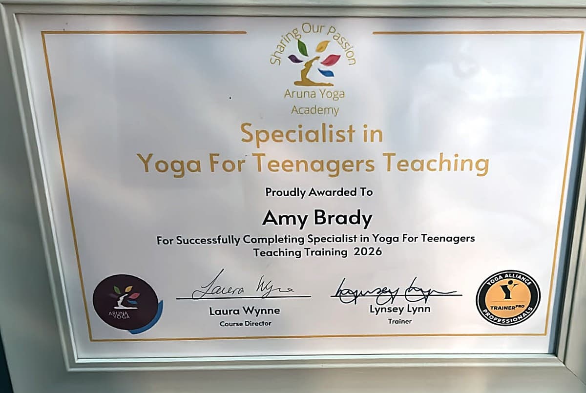 Specialist in Yoga for Teenagers
